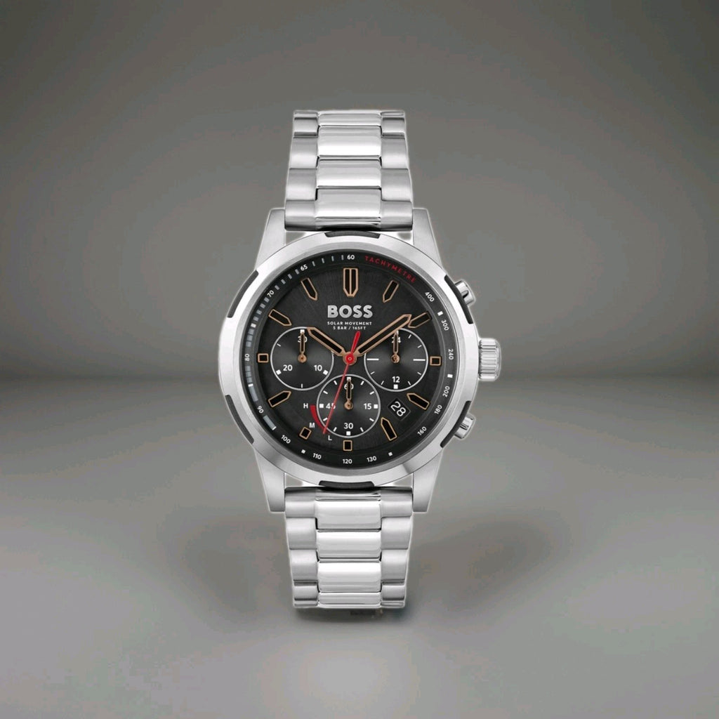 Hugo Boss Sport Lux Solgrade Chronograph 44mm Men's Watch 1514032 RRP £349