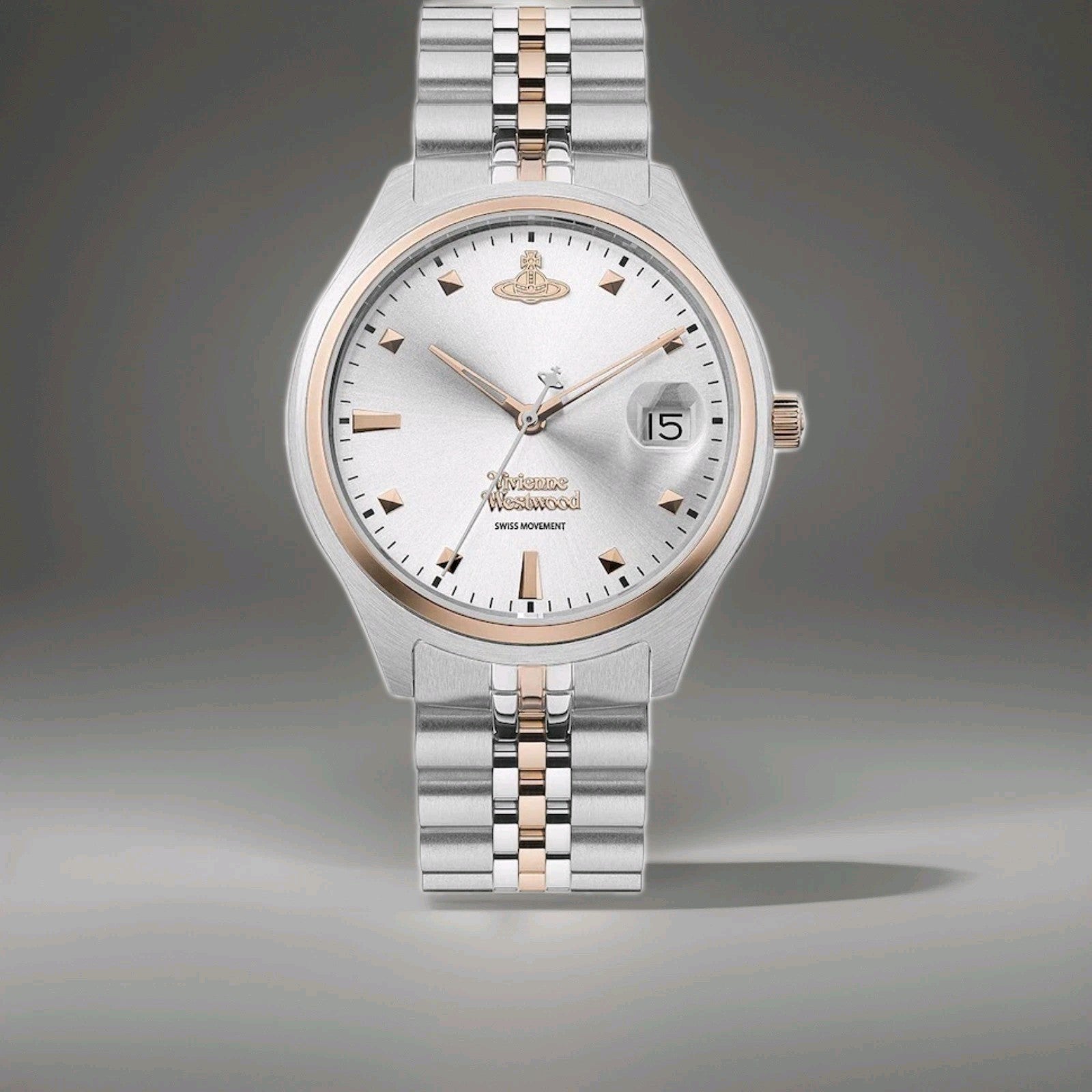 Vivienne Westwood Camberwell Ladies' Two-Tone Silver/Gold Watch 37mm VV261SLSR
