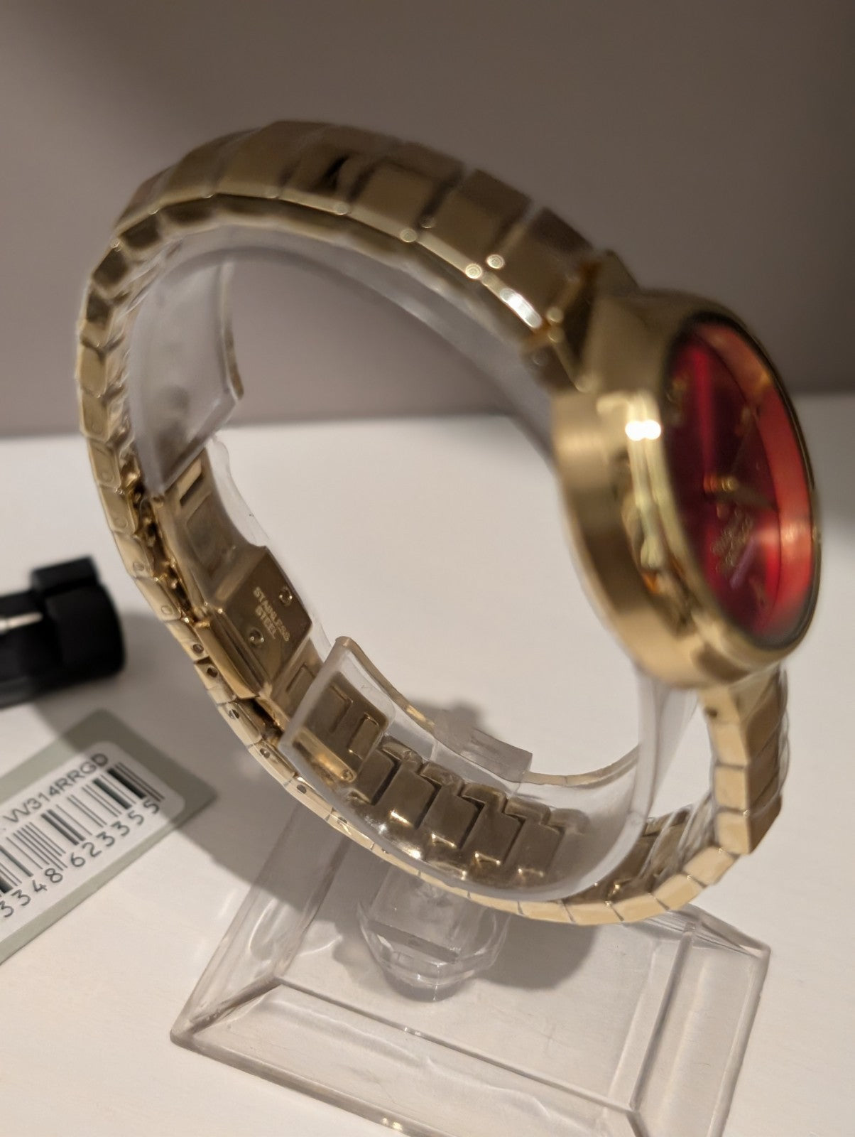 Vivienne Westwood VV314RRGD Armour Ladies Watch 28mm Gold With Pink Dial. New 