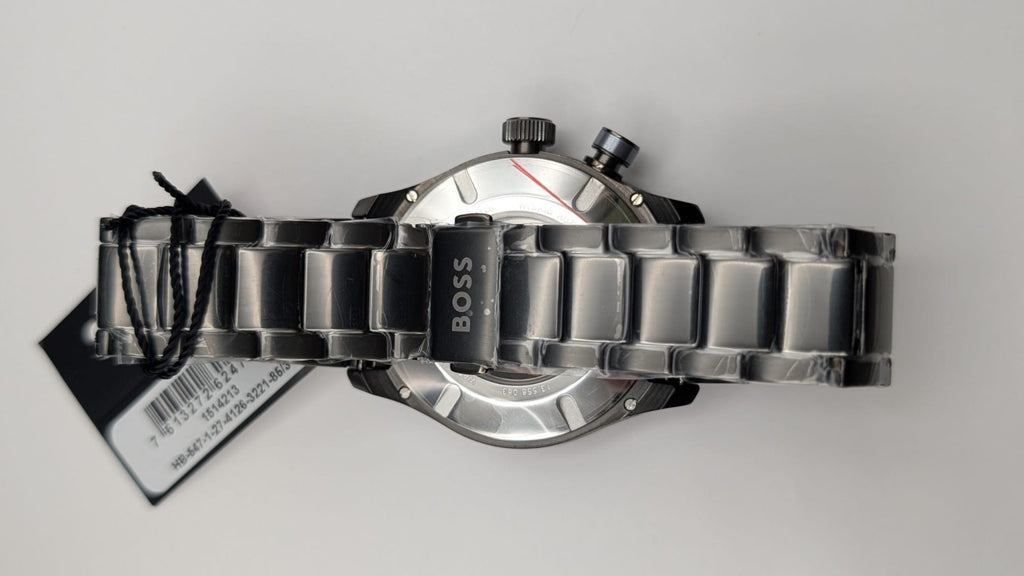 Hugo Boss 1514213 Bossmatic Men's Watch 42mm Automatic Grey With Black Dial