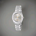 Brand New Gucci Interlocking YA142510 29 mm steel Diamonds Ladies silver Watch