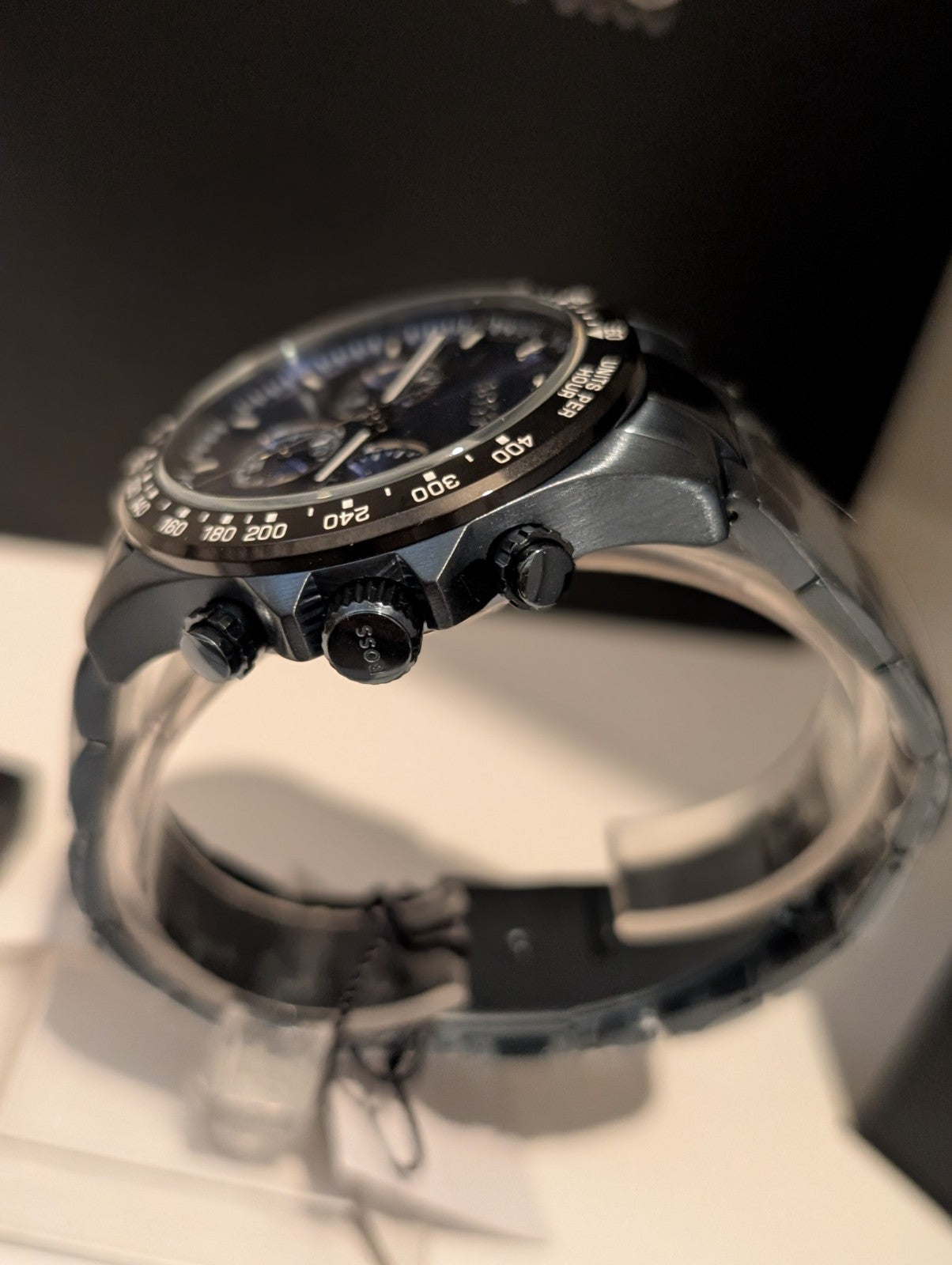 Hugo Boss Hero 45mm Blue Stainless Steel Case with Blue Dial 1513758 