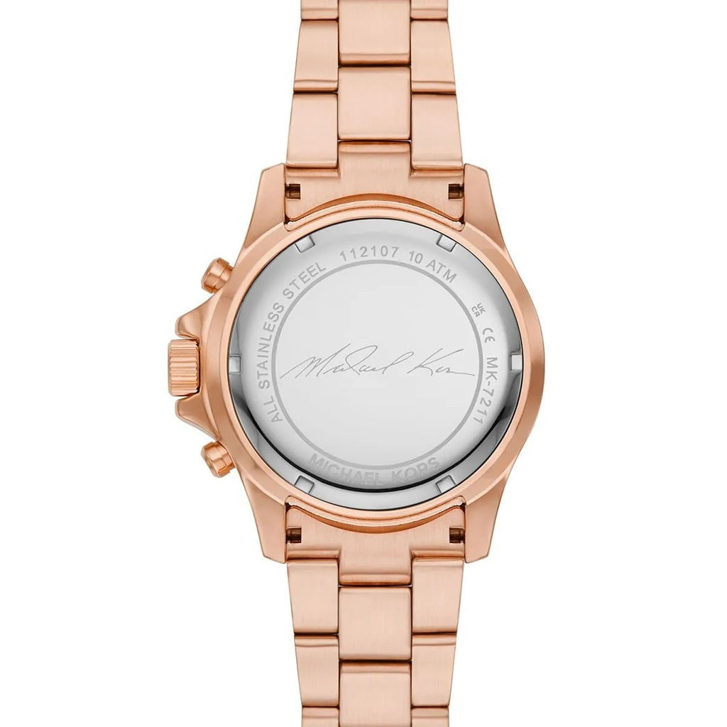 Michael KorsOversized Everest Pavé RoseGold-Tone Watch (MK7211)