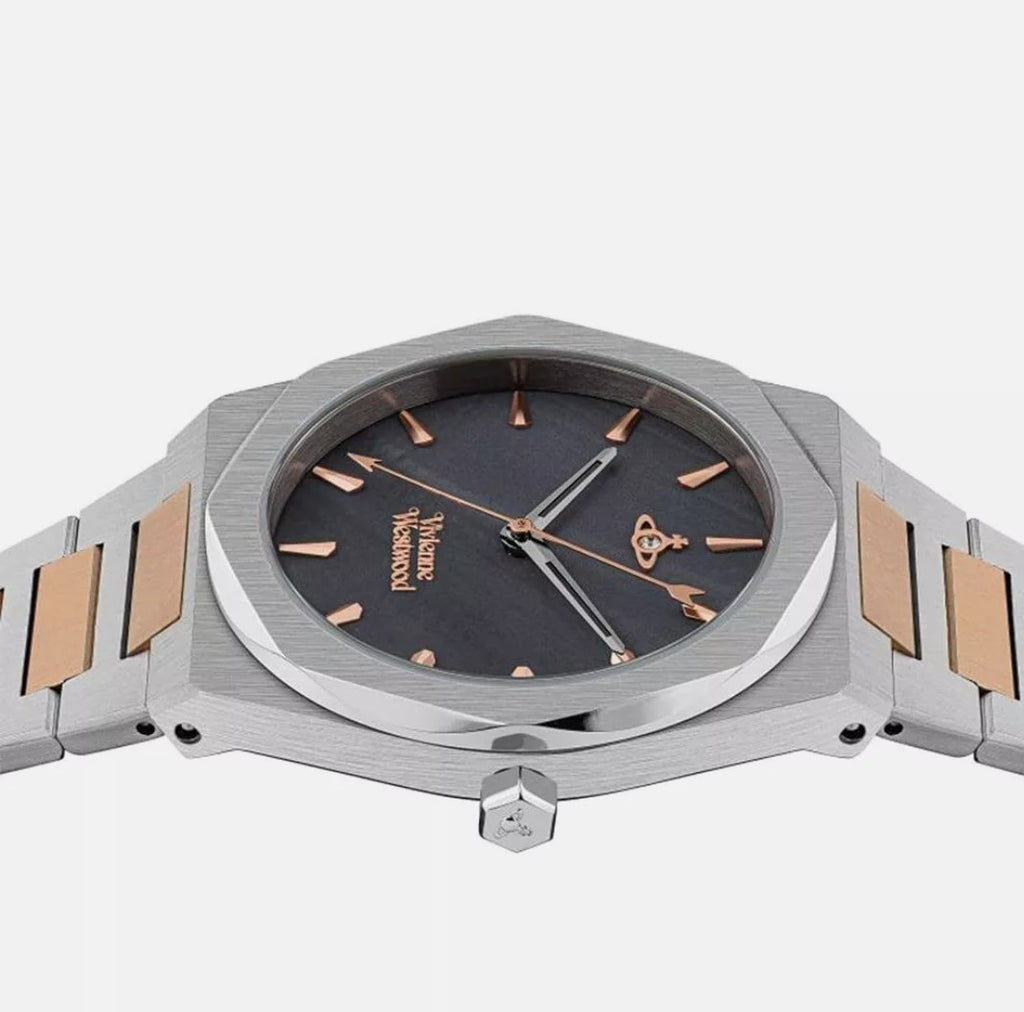 New Ladies Vivienne Westwood Limehouse Grey Dial & Rose Gold Watch VV244GYSR