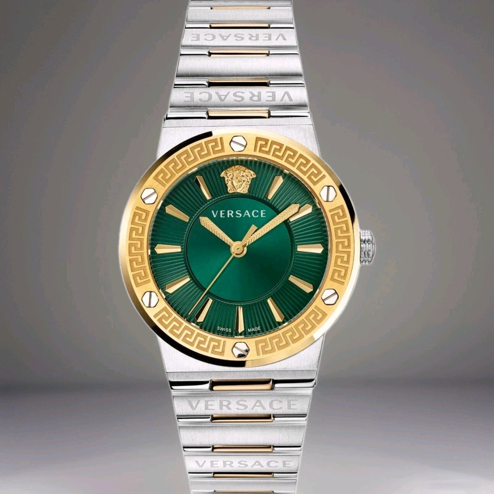 Versace VEVH00720 Ladies Watch Greca Logo 38mm 5ATM