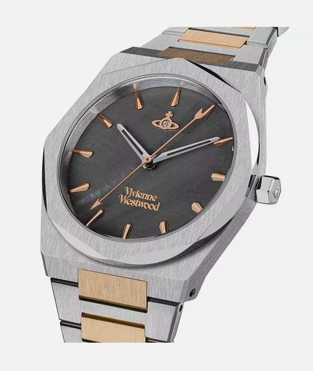 New Ladies Vivienne Westwood Limehouse Grey Dial & Rose Gold Watch VV244GYSR