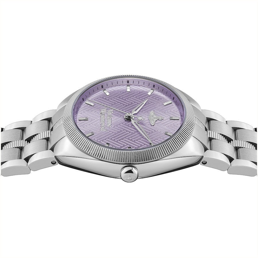 VIVIENNE WESTWOODThe Mews 37mm Ladies Watch - Purple VV281 PPSL New. Warranty 