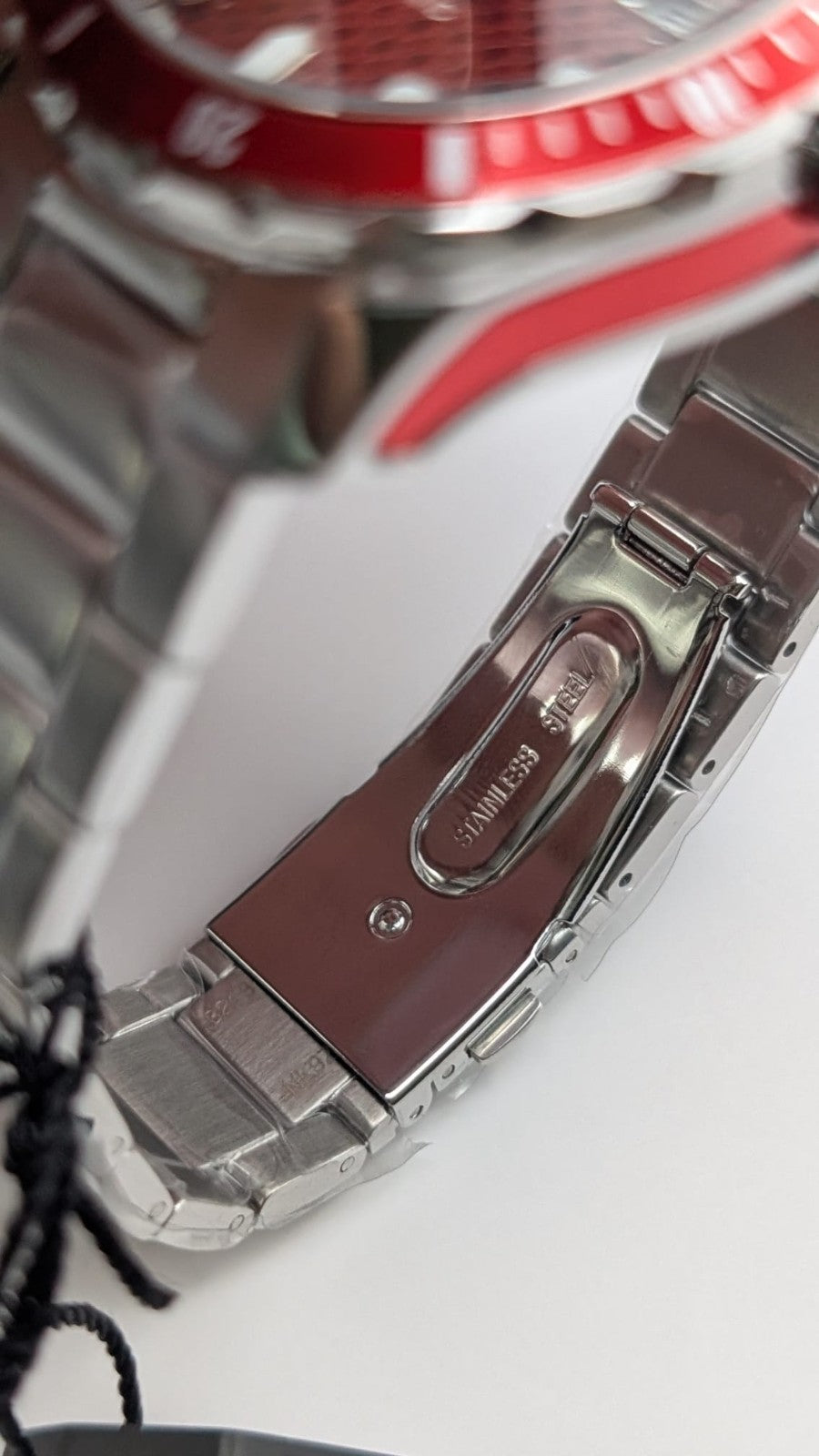 Hugo Boss 1514179 Bossmatic Men's Watch 42mm Automatic Silver With Red Dial 
