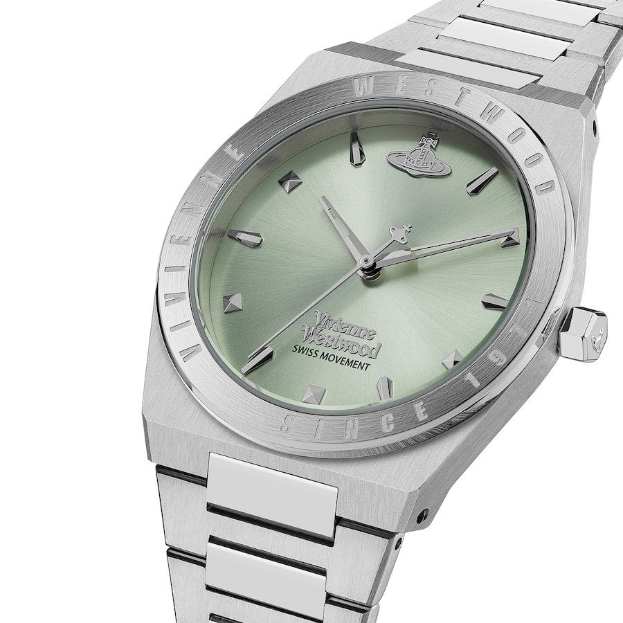 Vivienne WestwoodCharterhouse 39.5mm Ladies Watch - GreenVV244PGRSL Brand New.