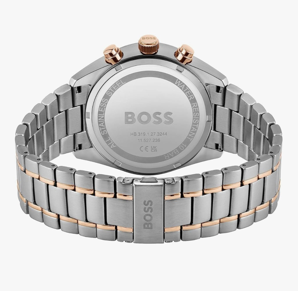 HUGO BOSS MENS DRIVER WATCH HB1513094 BLACK DIAL 