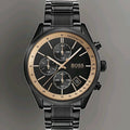 New Genuine HUGO BOSS Grand Prix HB1513578 Mens Watch Stainless Steel Black