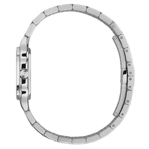 Gucci G-Flat 24mm Diamond Ladies Watch YA166508 , 24 mm Silver/Black Face. NEW
