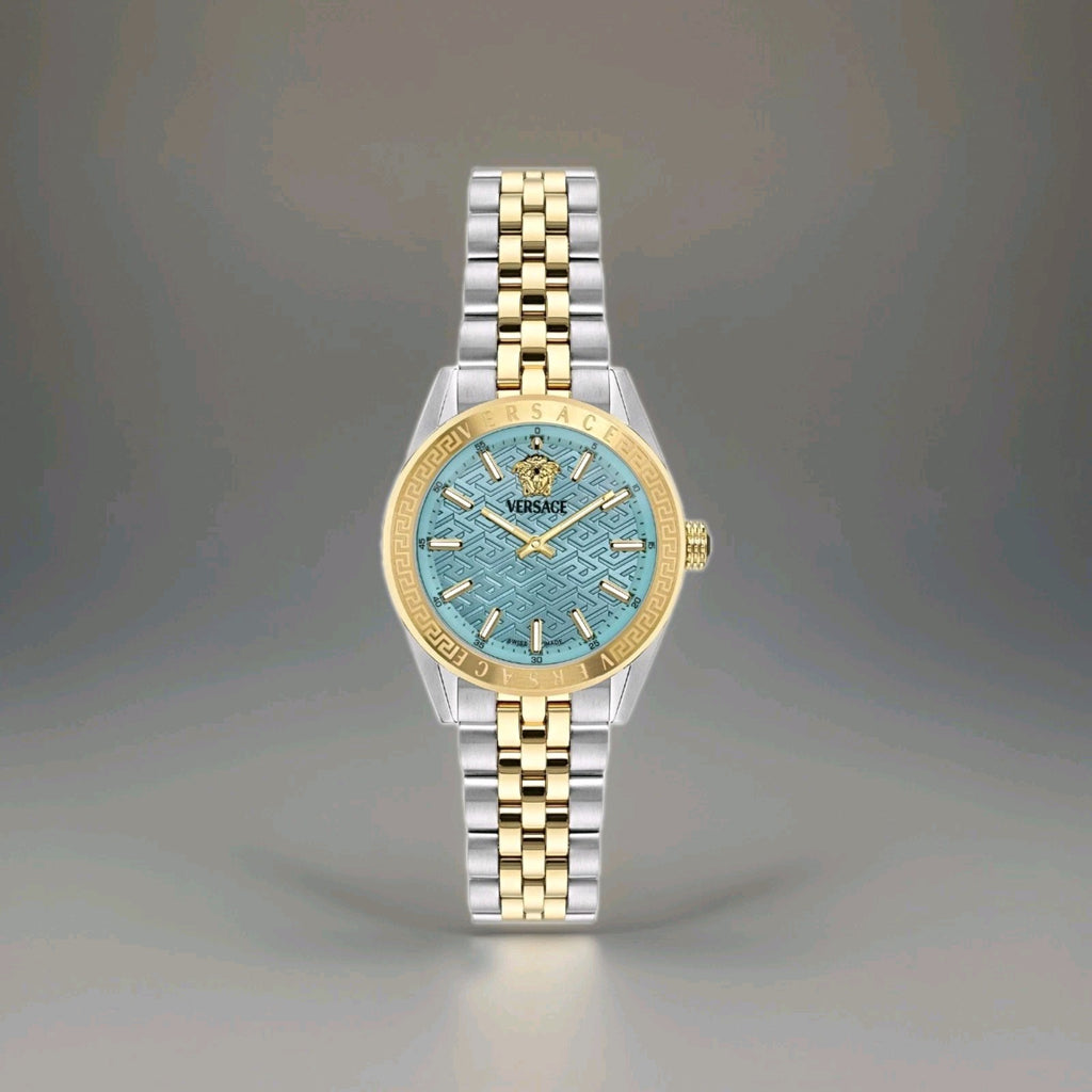 Versace Multicolour Womens Analogue Watch V-code VE8I00524 Brand New With Box 