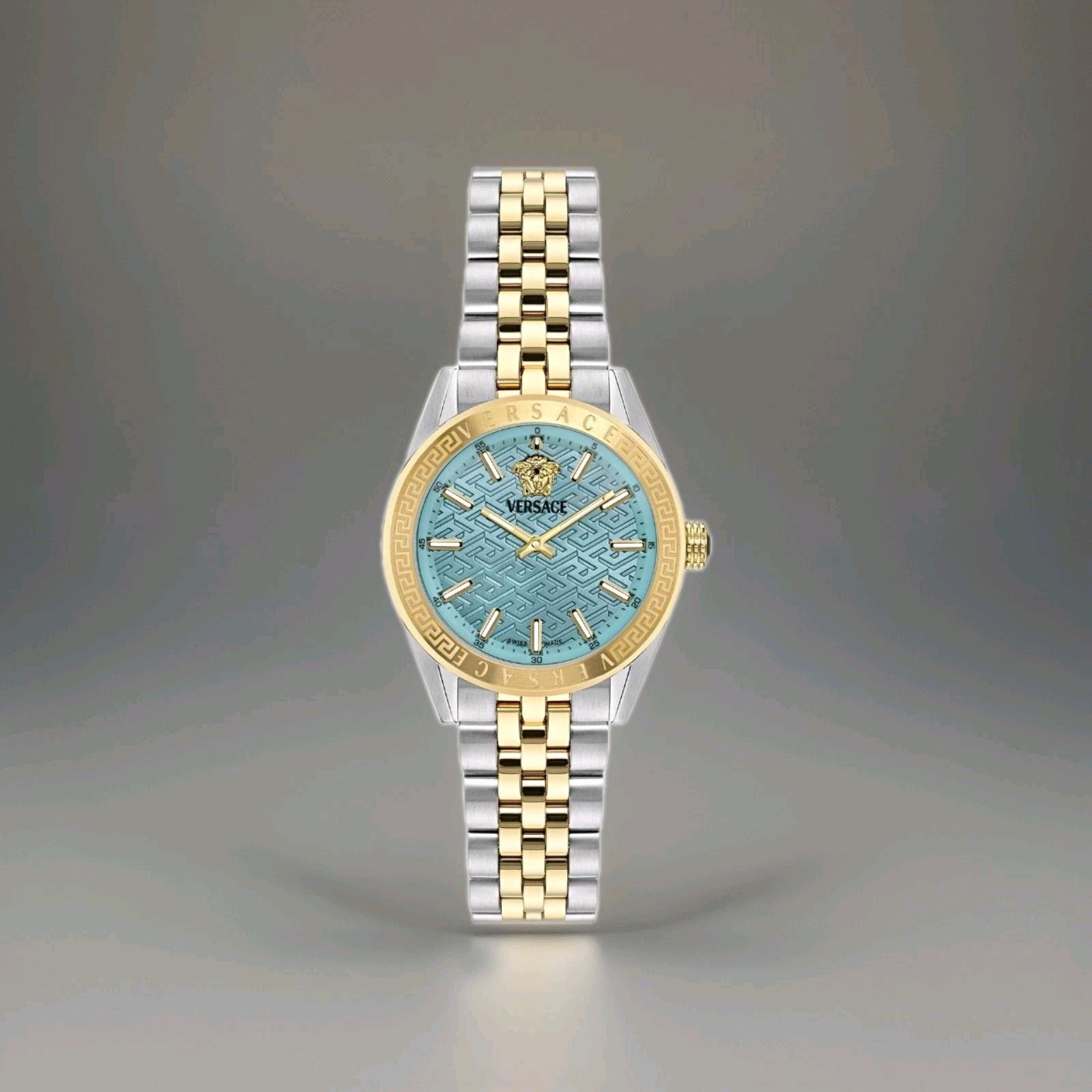 Versace Multicolour Womens Analogue Watch V-code VE8I00524 Brand New With Box 