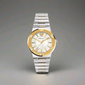 New Versace Greca Logo VEVH00620 Womens Quartz Watch Swiss made Two Tone 