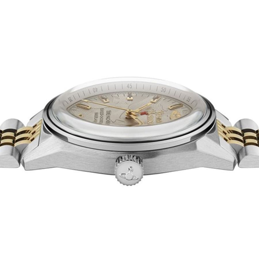 Vivienne Westwood VV251WGSG Ladies Sydenham Watch. New With Box. Silver And Gold