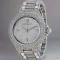 Michael Kors Camille MK5869 Silver-Tone Crystal Pave Glitz Dial