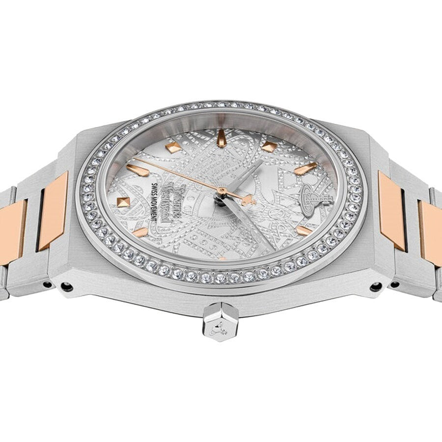 Vivienne WestwoodCharterhouse 34mm Ladies Watch - Rose Gold VV244WSSR Crystal 