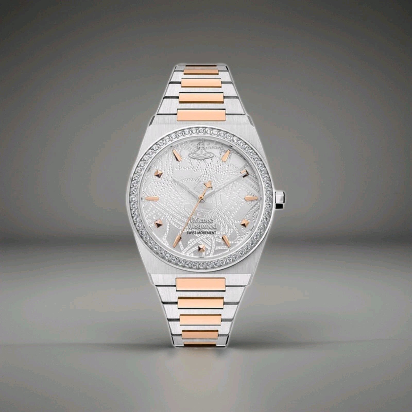Vivienne WestwoodCharterhouse 34mm Ladies Watch - Rose Gold VV244WSSR Crystal 