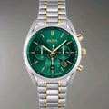 NEW GENUINE BOSS CHAMPION HB1513878 SILVER GOLD & GREEN TONE MEN'S WATCH UK