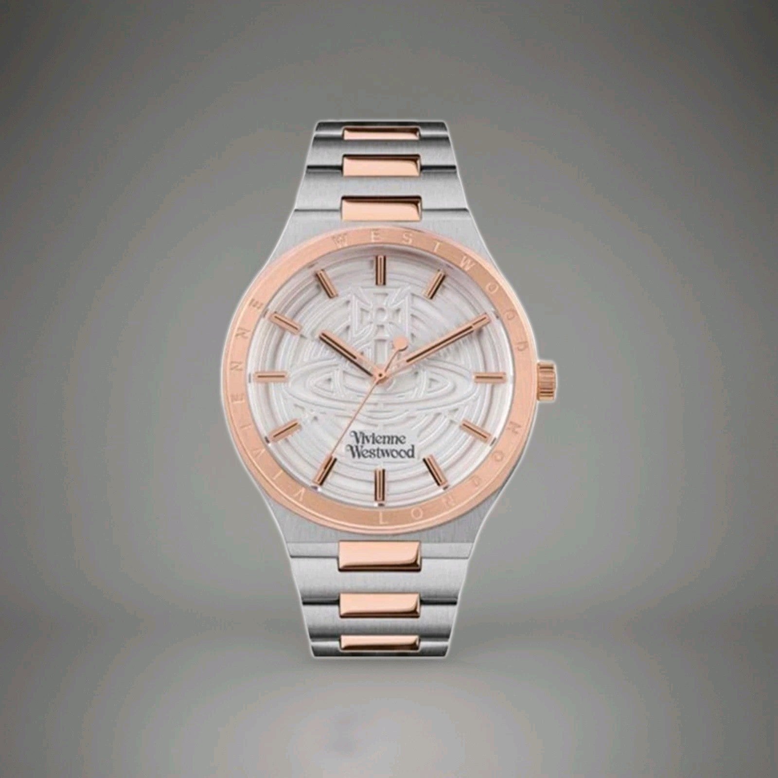 New VIVIENNE WESTWOOD Eltham 39mm Unisex Watch VV249SLSR Silver With White Dial