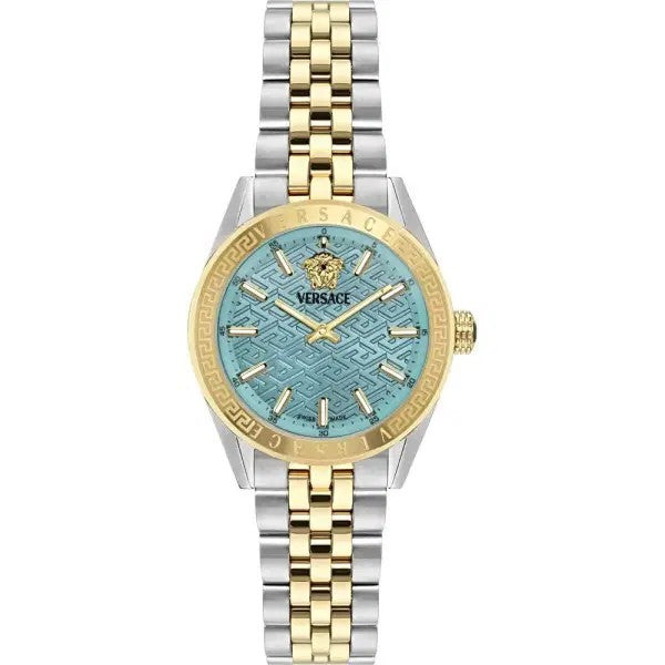 Versace Multicolour Womens Analogue Watch V-code VE8I00524 Brand New With Box 