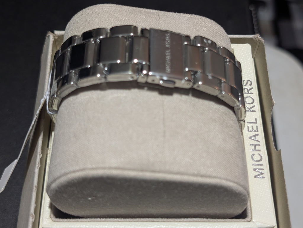 Michael Kors Limited-Edition Oversized Raquel Rainbow Pavé Watch Mk7365LE NEW 