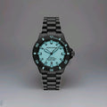 Emporio Armani Sea Explorer Automatic Blue Dial Black Strap Watch. Men's Ar60084