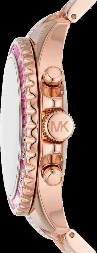 Michael KorsOversized Everest Pavé RoseGold-Tone Watch (MK7211)