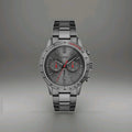 New HUGO BOSS HB1513924 ALLURE Chronograph Grey Dial Gunmetal Fashion Men Watch