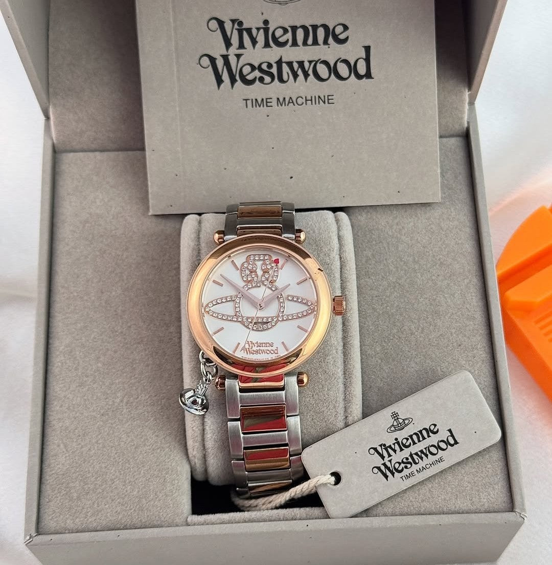 Vivienne Westwood Ladies Orb Watch VV006WSSR Brand New.Boxed. 2 Year Warranty