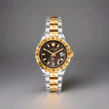 Versace V11040015 Hellenyium GMT brown silver gold Steel Men's Watch NEW