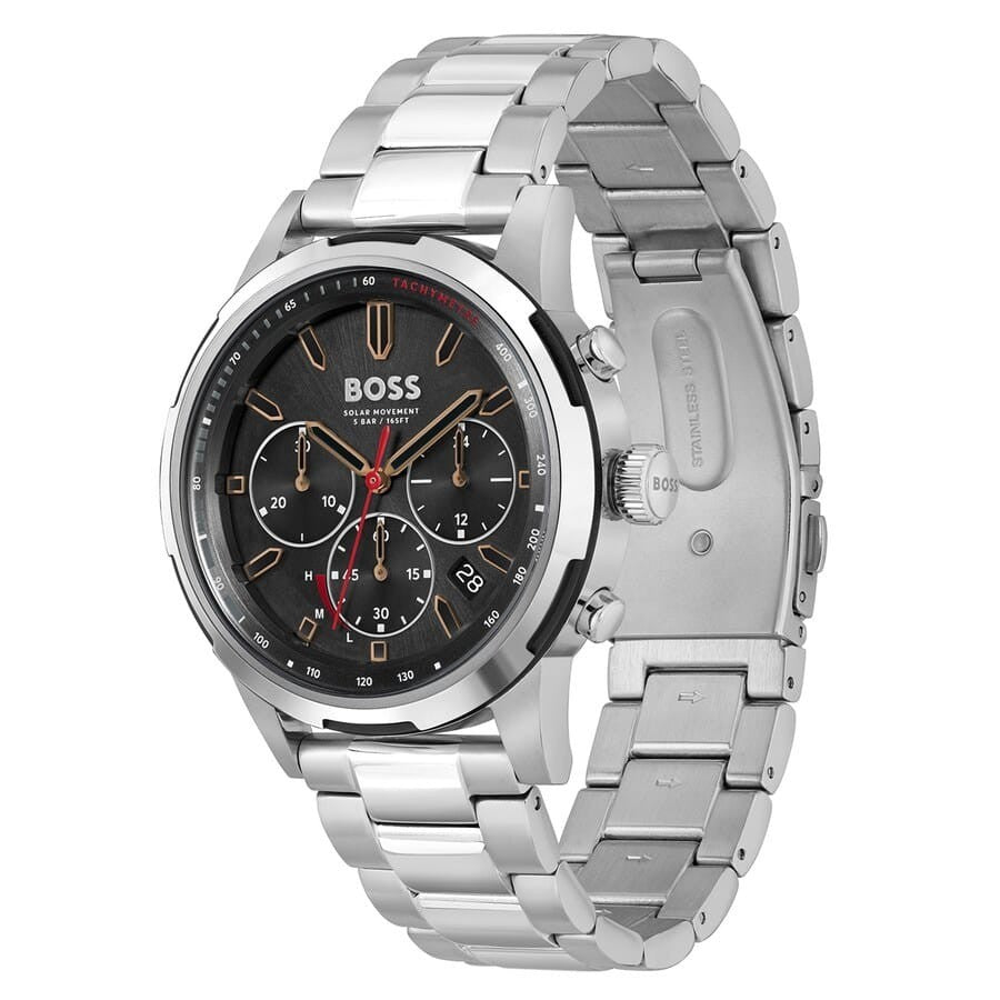 Hugo Boss Sport Lux Solgrade Chronograph 44mm Men's Watch 1514032 RRP £349