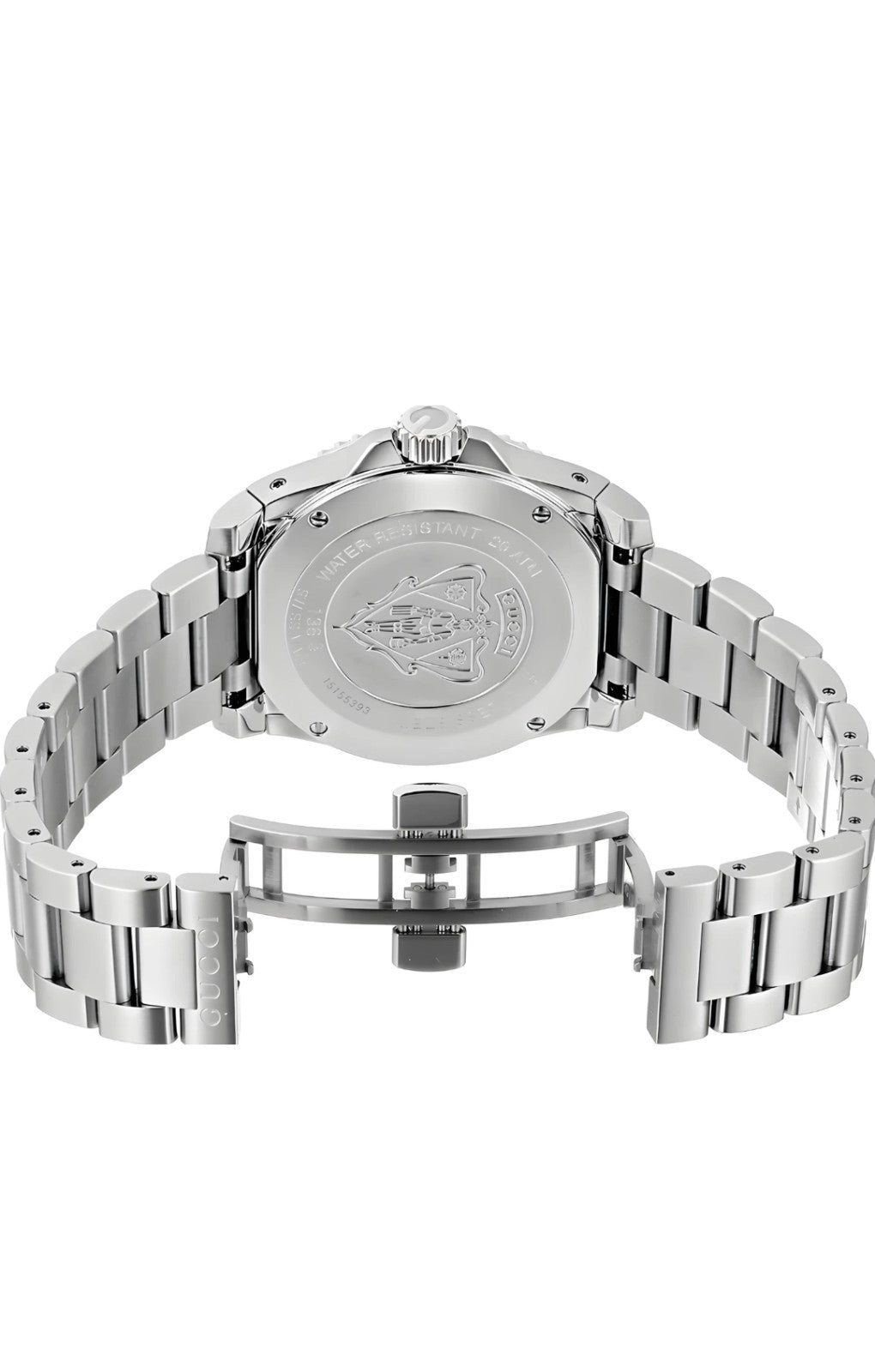 Gucci YA136311 Dive 40mm Blue Dial Men's Steel Watch Swiss 200m Brand New + Box