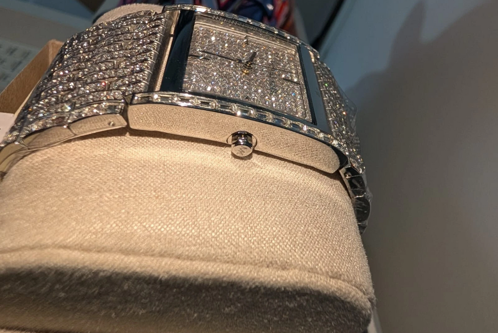 New Limited-Edition Georgie Pavé Silver-Tone Watch Michael Kors MK4938LE 34mm