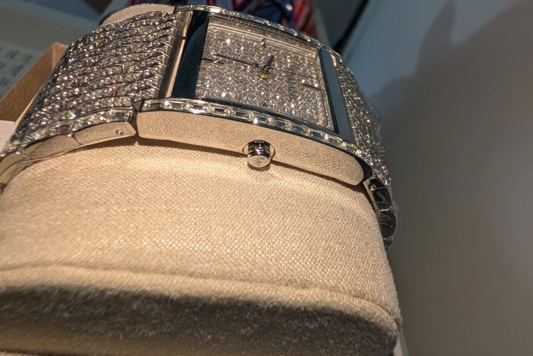 New Limited-Edition Georgie Pavé Silver-Tone Watch Michael Kors MK4938LE 34mm